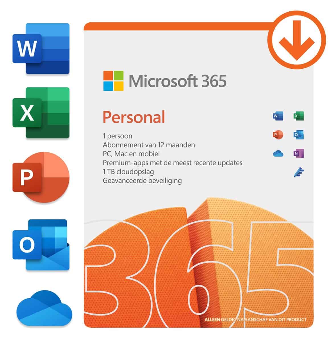 Microsoft 365 Personal Licentie shop